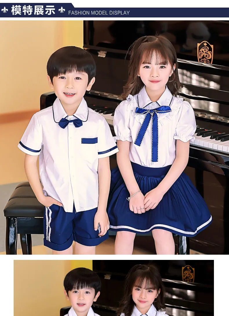 Set đồng phục học sinh Bé Trai Bé Gái Cao Cấp