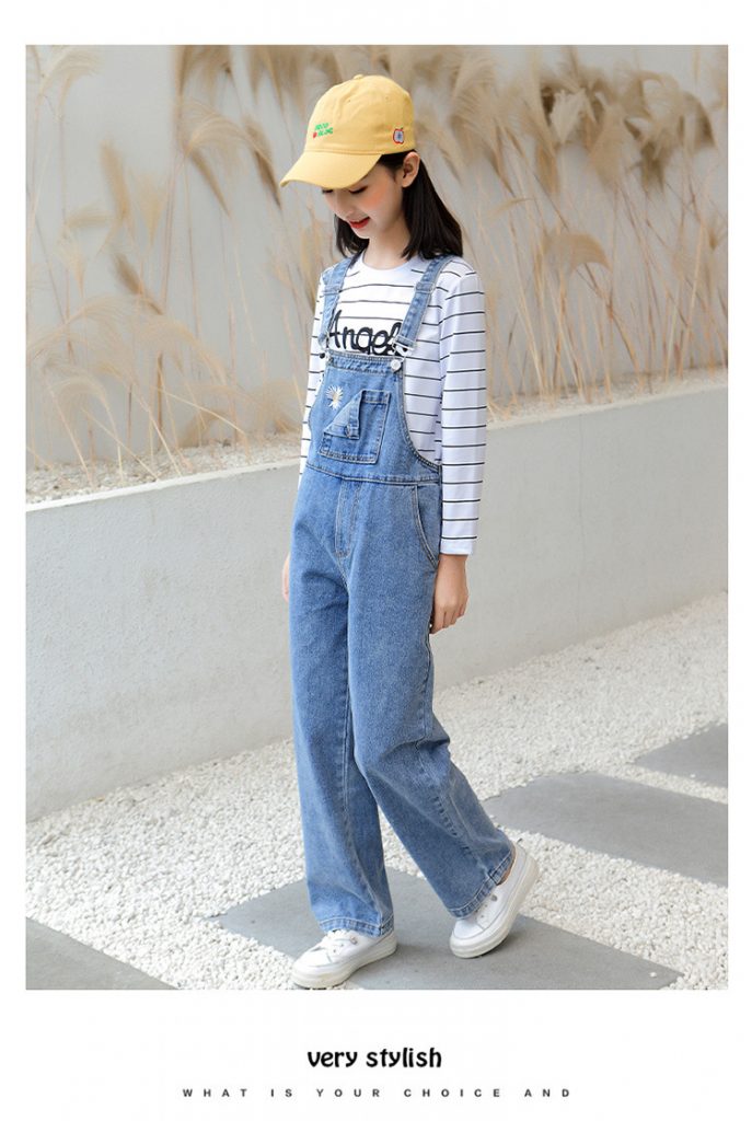Yếm Jeans Quần Hoa Cúc - Ảnh 5