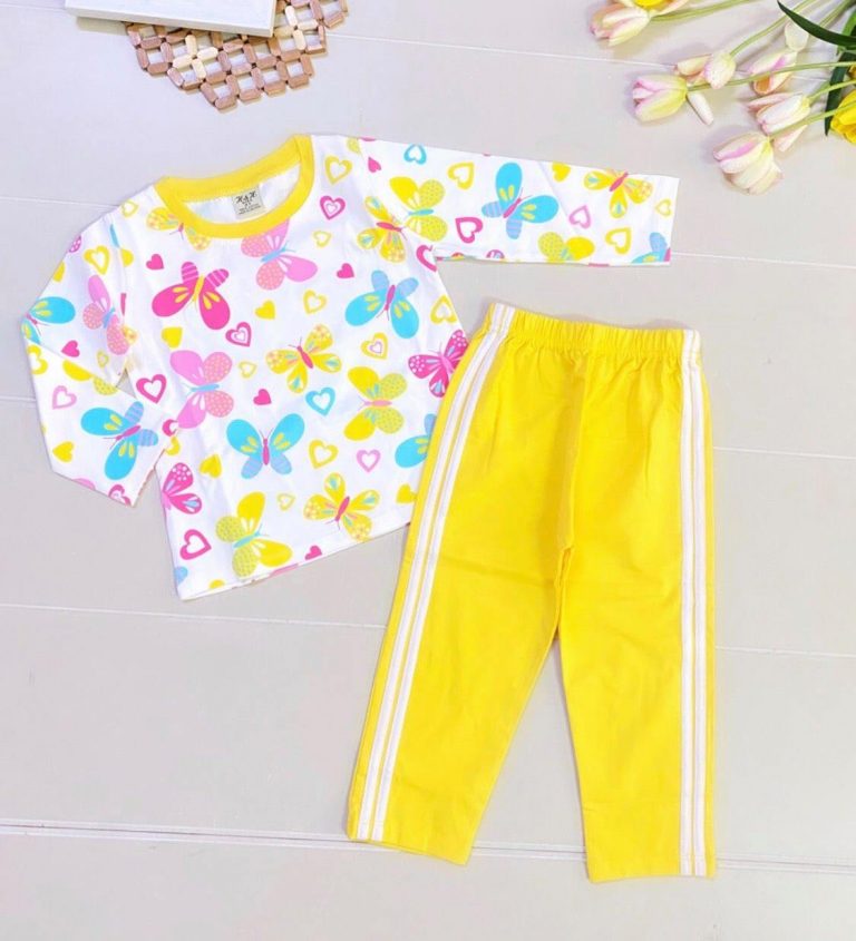 Bộ Thu Đông BG Quần Phối Viền Size Nhí - Ảnh 2
