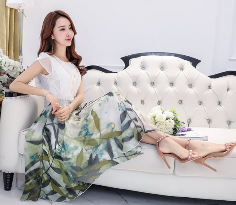 Đầm voan công sở công chúa - Ảnh 10