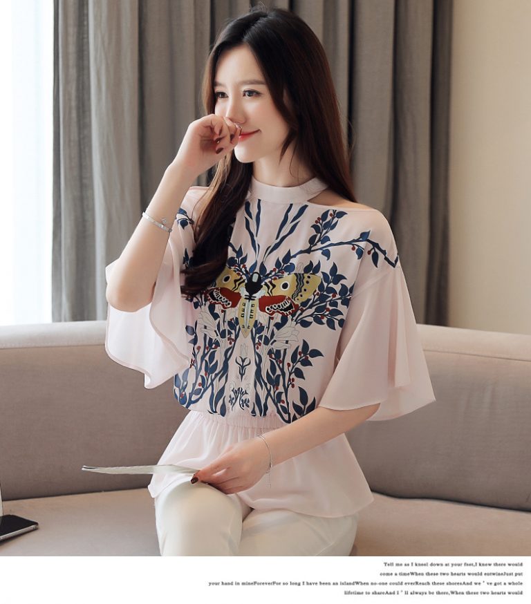 Áo sơmi kiểu cổ trụ tơ xượt - Ảnh 6