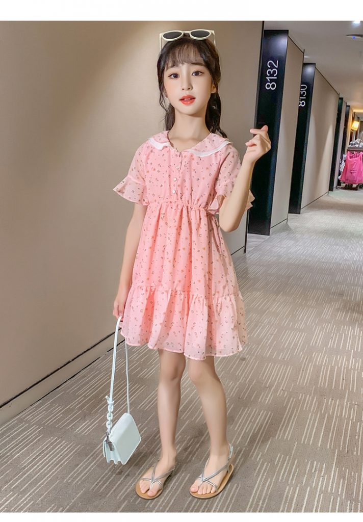 Váy voan hoa nhí BG - Ảnh 4