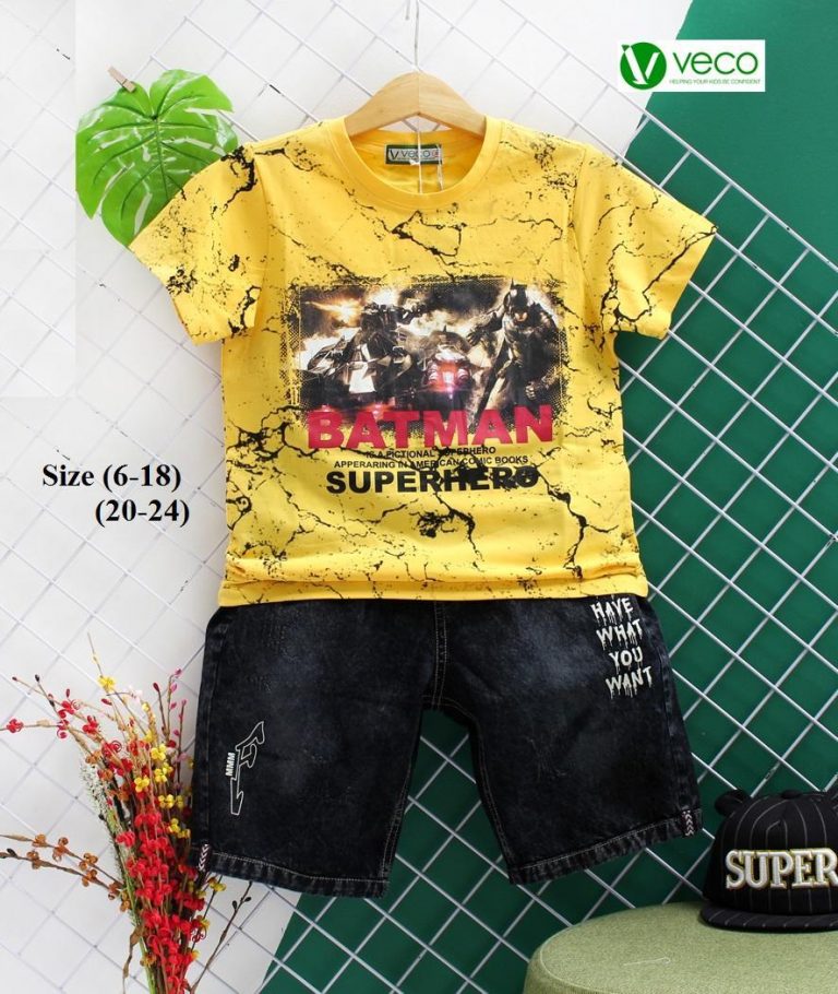 Bộ Jeans Bé Trai  Batman - Ảnh 2