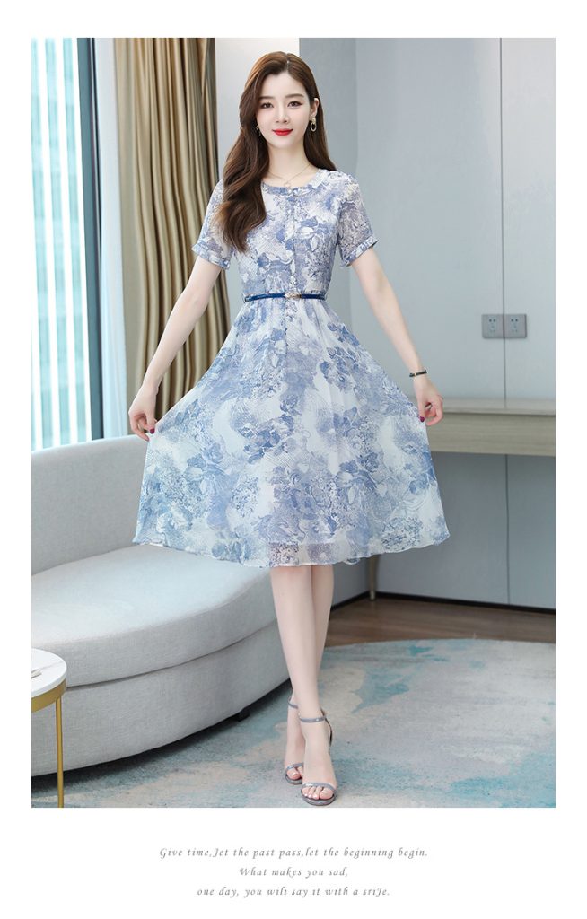 Đầm Dáng Dài Thanh Lịch - Ảnh 3