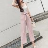 quần ống rộng kiểu hàn quốc