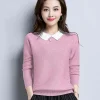 áo len cổ sơ mi
