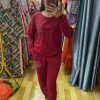 Bộ Nỉ TD phối hoa đính đá