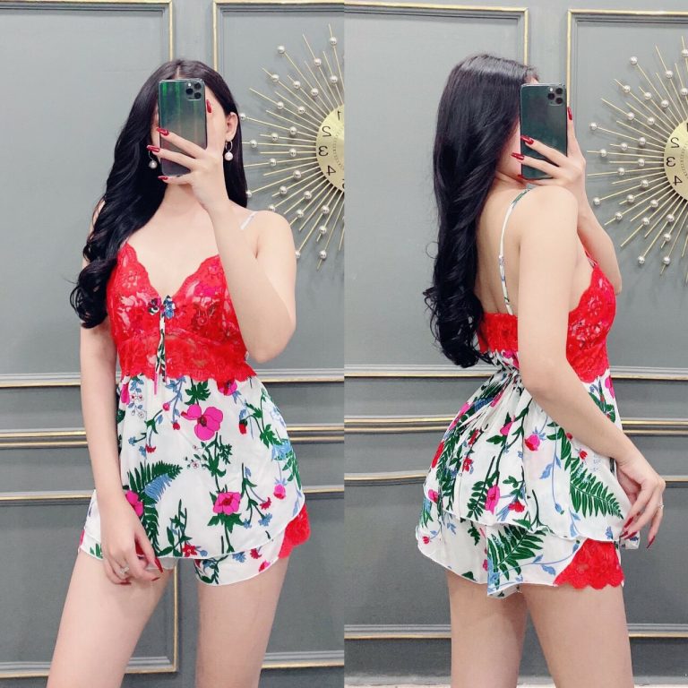 Đồ Bộ Ngủ Phối Ren - Ảnh 8