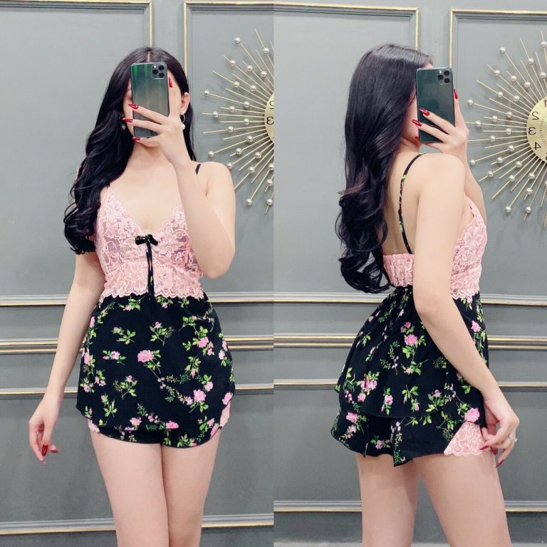 Đồ Bộ Ngủ Phối Ren - Ảnh 2