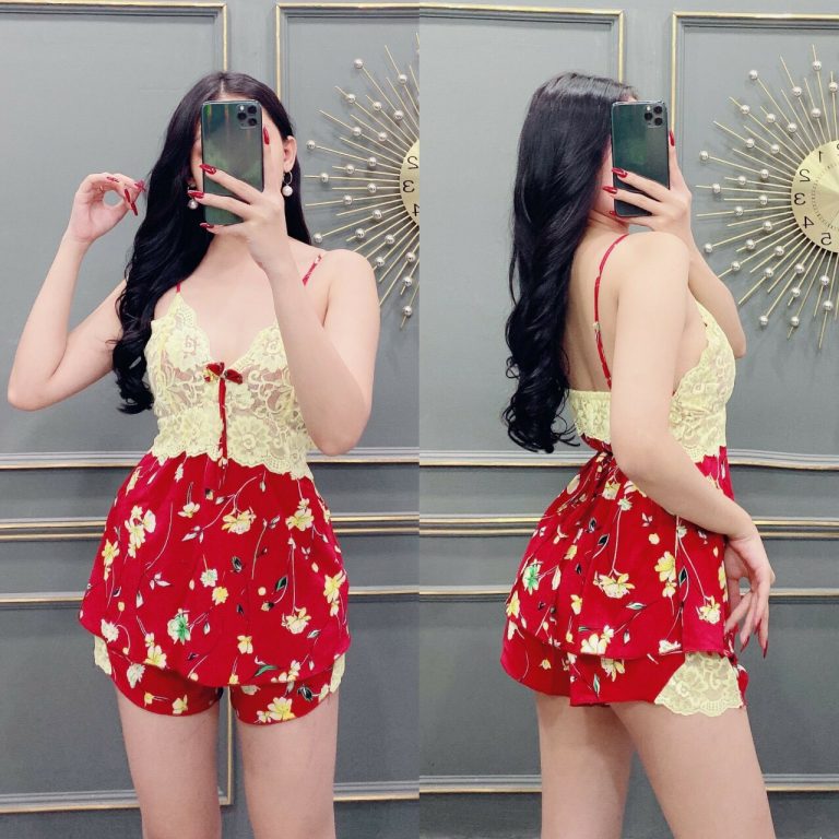 Đồ Bộ Ngủ Phối Ren - Ảnh 3