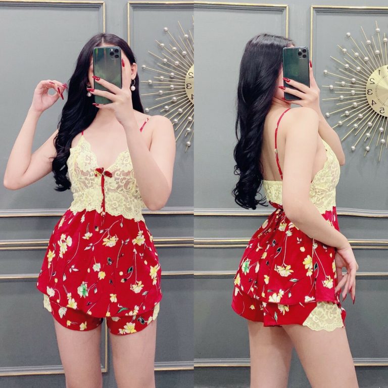 Đồ Bộ Ngủ Phối Ren - Ảnh 7