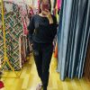 Bộ Nỉ TD phối hoa đính đá