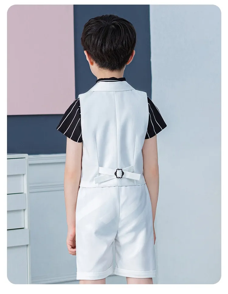 Set Vest Đùi Bé Trai 2 Món Trung - Ảnh 5
