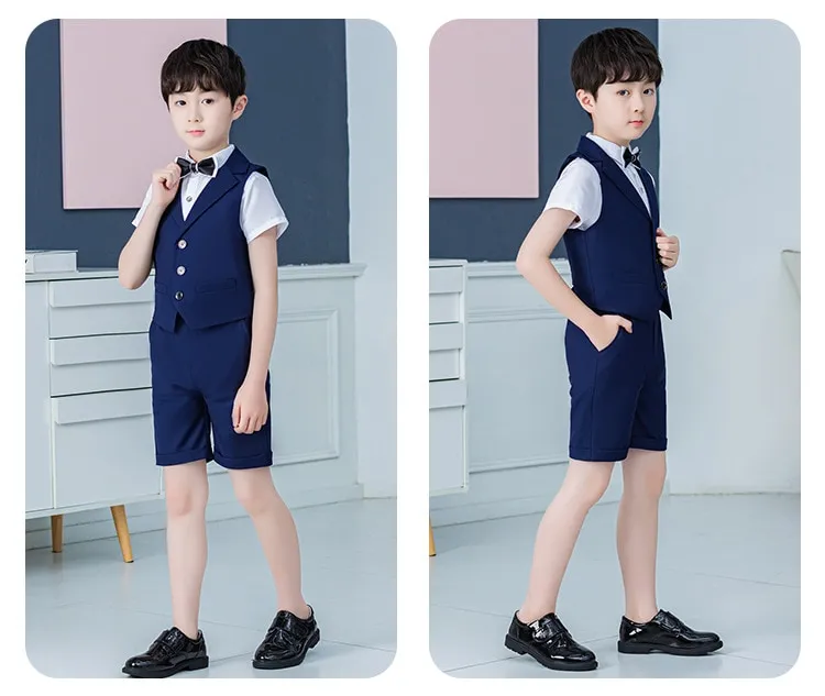Set Vest Đùi Bé Trai 2 Món Trung - Ảnh 9