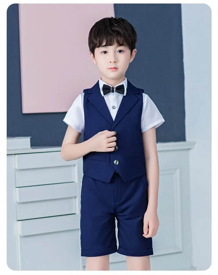 Set Vest Đùi Bé Trai 2 Món Trung - Ảnh 8