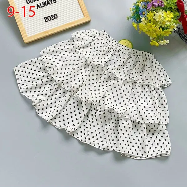 Chân váy xòe bi lớn bé gái - Ảnh 4