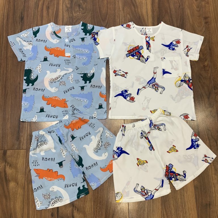 Đồ Bộ Lanh Lụa Bé Trai Có Tay (Tole) - Ảnh 3