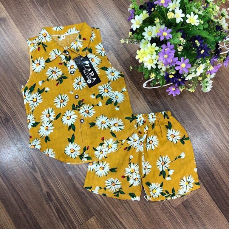 Đồ bộ sát nách bé gái - Ảnh 4