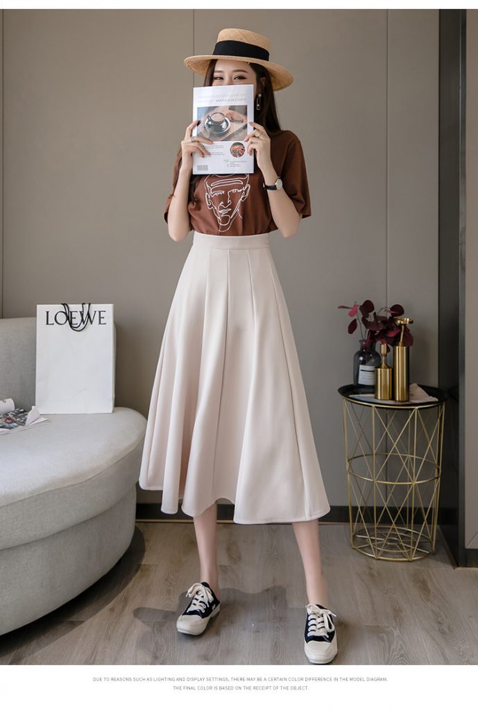 Chân Váy Dáng Dài Xòe A 301 - Ảnh 2
