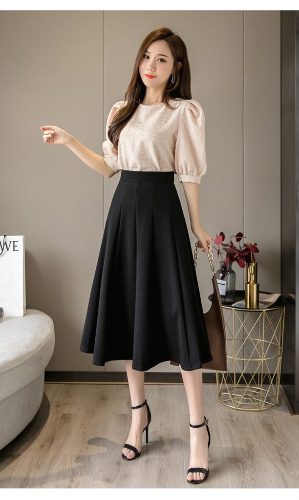 Chân Váy Dáng Dài Xòe A 301 - Ảnh 4