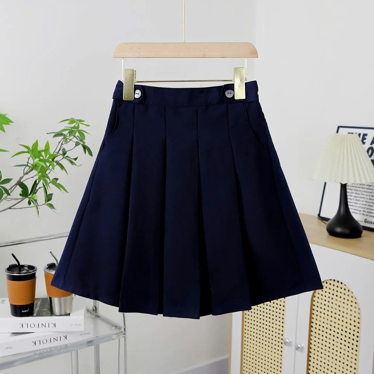 Đồng phục học sinh bé gái cao cấp cấp 1 - Chân váy học sinh nhiều mẫu đẹp - Ảnh 2