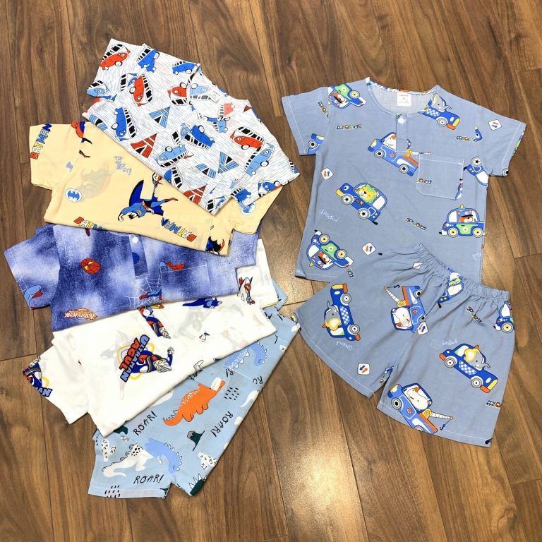 Đồ Bộ Lanh Lụa Bé Trai Có Tay (Tole) - Ảnh 5