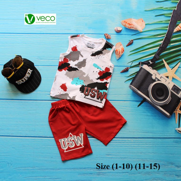 Bộ sọt bé trai USW SN VNXK size nhỏ - Ảnh 4