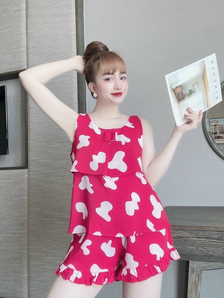 Bộ đùi cộc tay chất mango - Ảnh 7