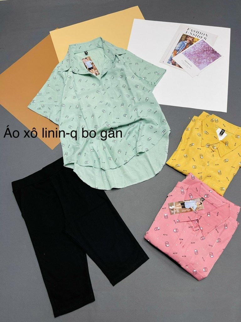 Bộ Quần ngố phối áo sơ mi - Ảnh 5