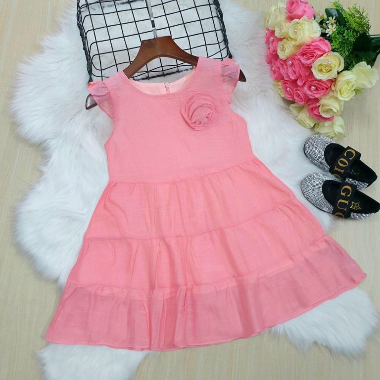 Đầm Đính Hoa Sát Nách BG - Ảnh 2