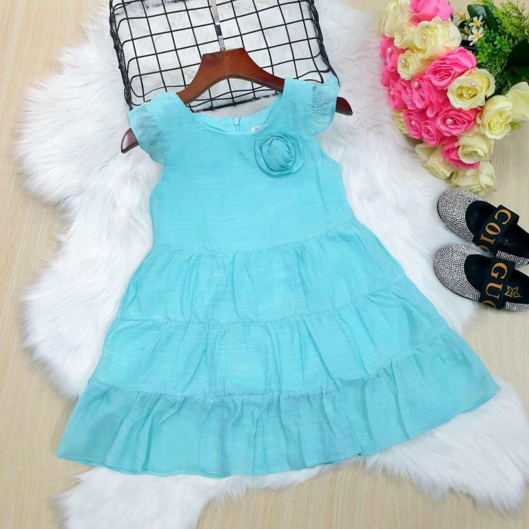 Đầm Đính Hoa Sát Nách BG - Ảnh 5