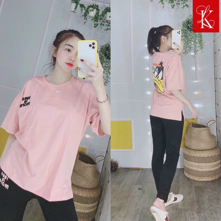 Bộ thun thái in hình nổi bật vịt Donald - Ảnh 4