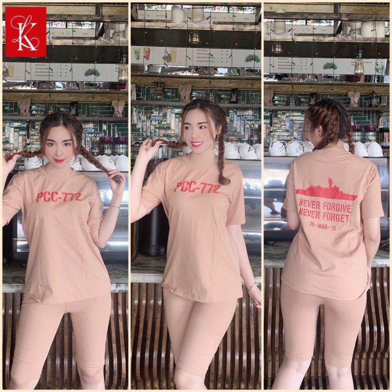 Bộ thun thái quần ôm lửng ngắn tay PCC - Ảnh 6