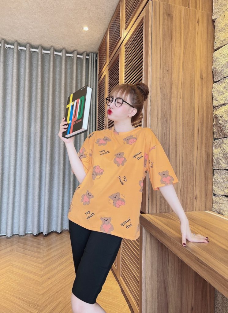 Bộ lửng thun gấu đáng yêu - Ảnh 4