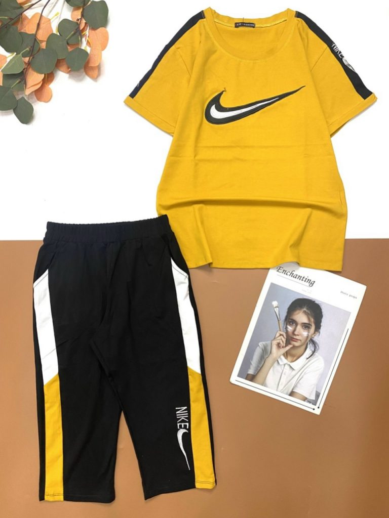 Bộ lửng thun thái nike - Ảnh 7