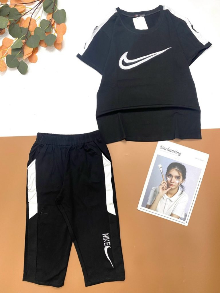 Bộ lửng thun thái nike - Ảnh 4
