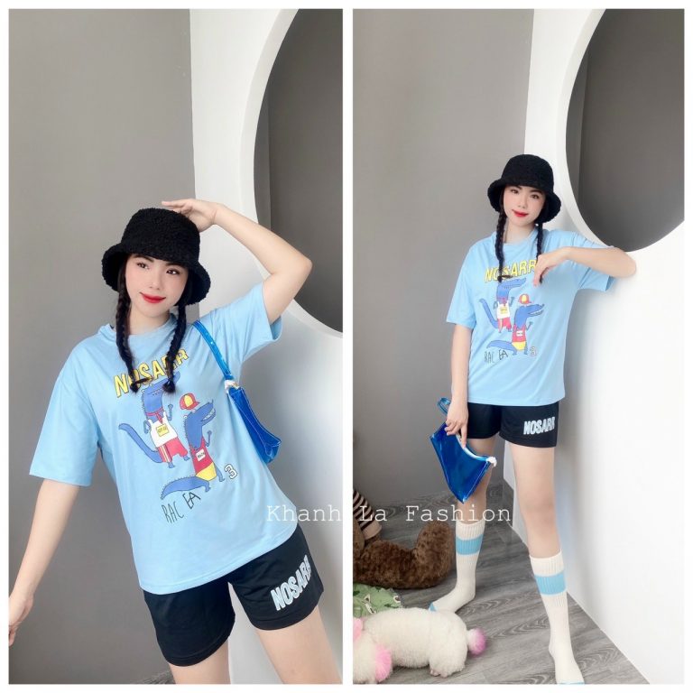 Đùi thun cotton khủng long in trước - Ảnh 6