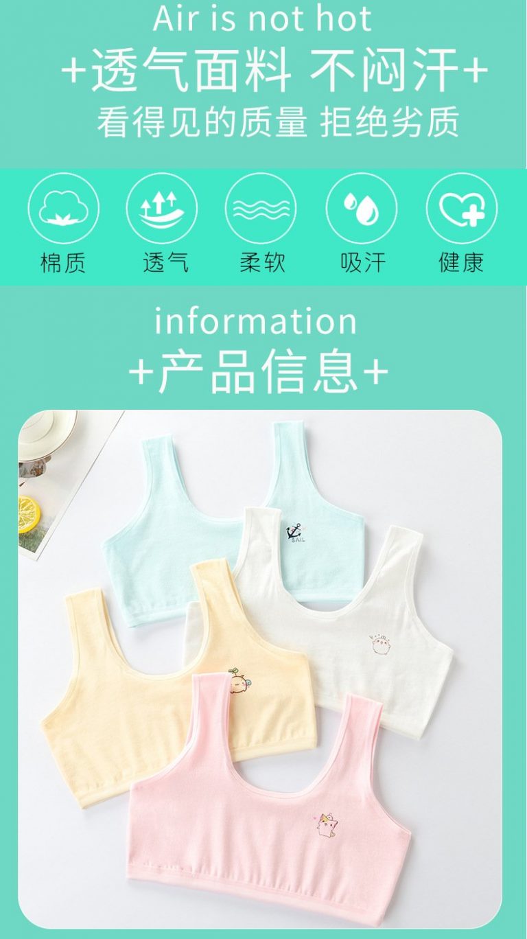 Áo lót học sinh - không mút, vải cotton - Danangsale - Ảnh 3