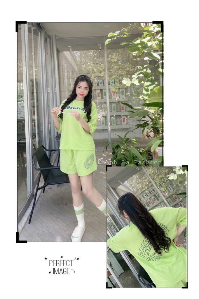 Đùi thun chữ ideverray - Ảnh 5
