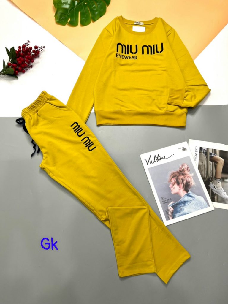 Bộ tay dài MIU MIU - Ảnh 6