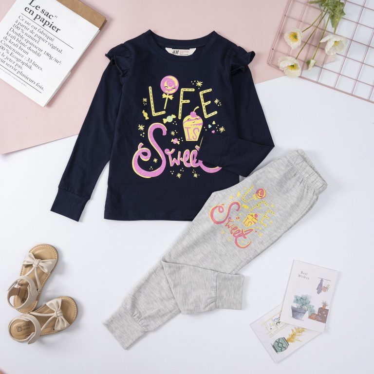 Bộ QDTD bé gái thu đông size lớn - Ảnh 4
