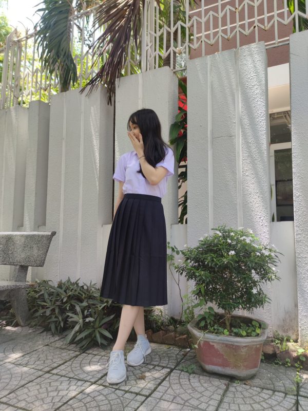 Chân váy học sinh xếp ly cấp 2 - Ảnh 5