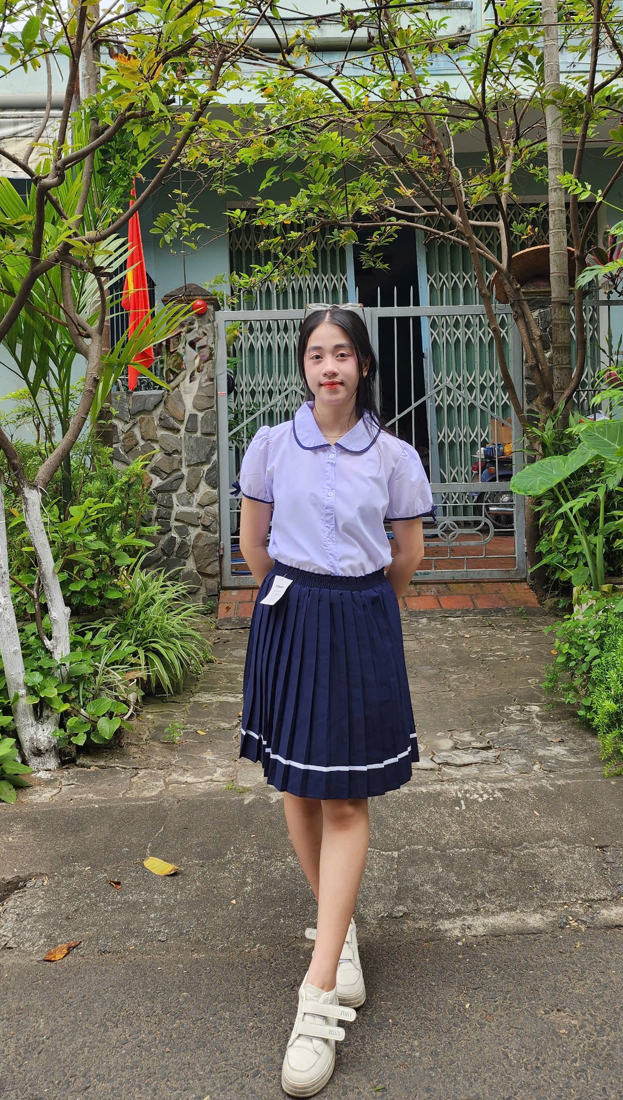 Đồng phục học sinh tiểu học - Chân váy đẹp bé gái cấp 1 xinh xắn - Ảnh 3