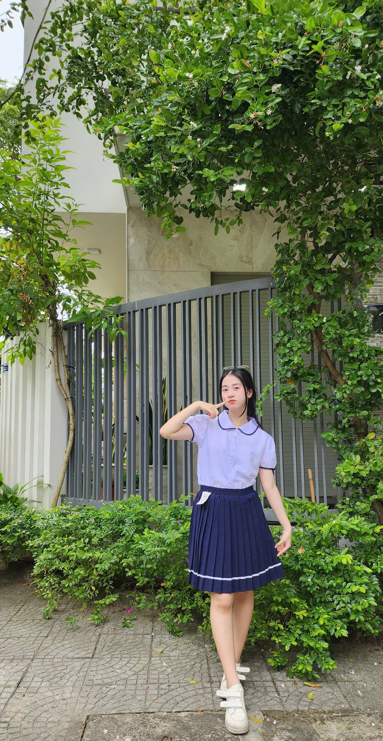 Đồng phục học sinh tiểu học - Chân váy đẹp bé gái cấp 1 xinh xắn - Ảnh 2