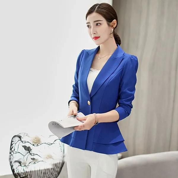 Áo Blazer Peplum