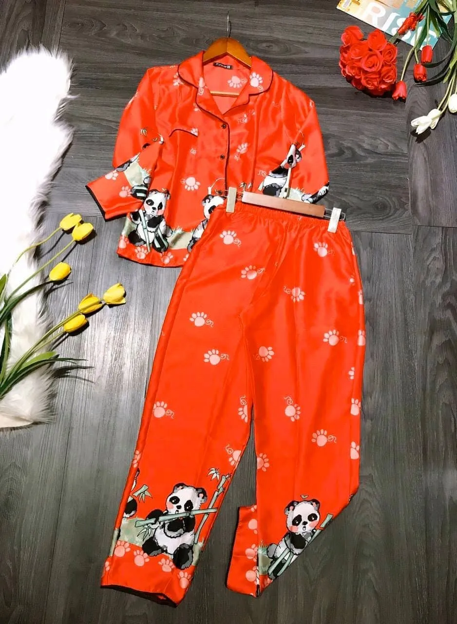 các kiểu đồ bộ ống rộng đẹp pijama
