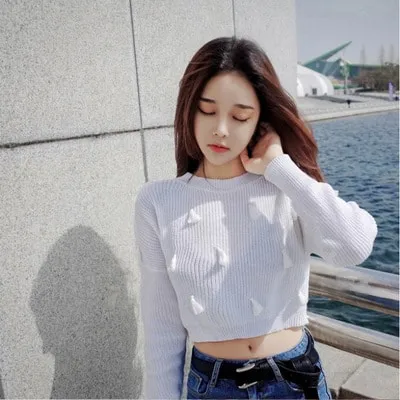 ao20len20ket20hop20ao20so20mi20nu20ao20len20croptop áo len kết hợp sơ mi nữ áo len croptop