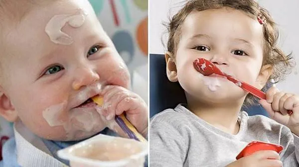 be20may20thang20an20duoc20sua20chua bé mấy tháng ăn được sữa chua
