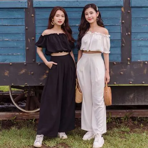 cach-phoi-do-cho-nguoi-chan-to-quan-ong-suong cách phối đồ cho người chân to với quần ống suông