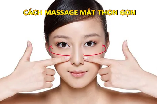 cách massage mặt thon gọn